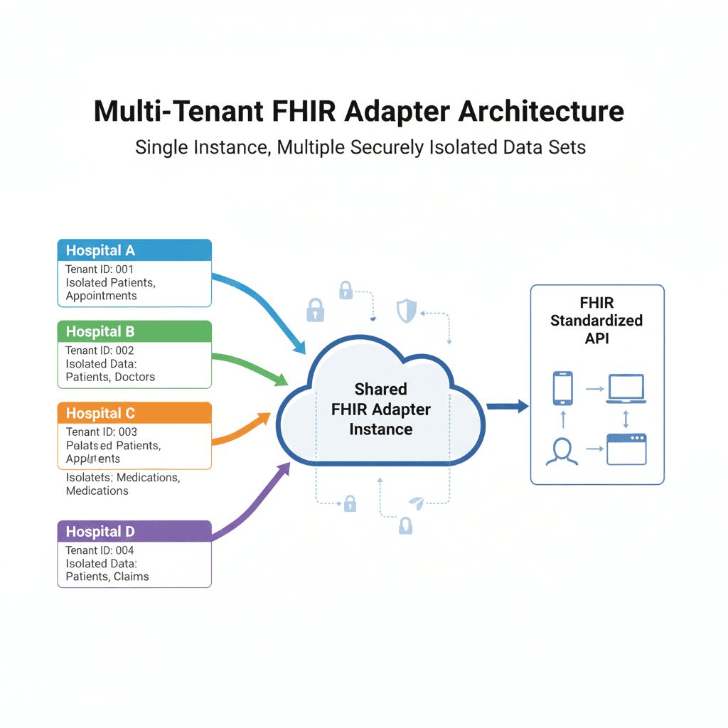 Multi-Tenant Architecture: Isolating Healthcare Data at Scale